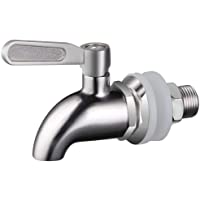 Vicloon Grifo Dispensador Acero Inoxidable- 304 Dispensador De Repuesto De Acero Inoxidable Barril Grifo- Acero…